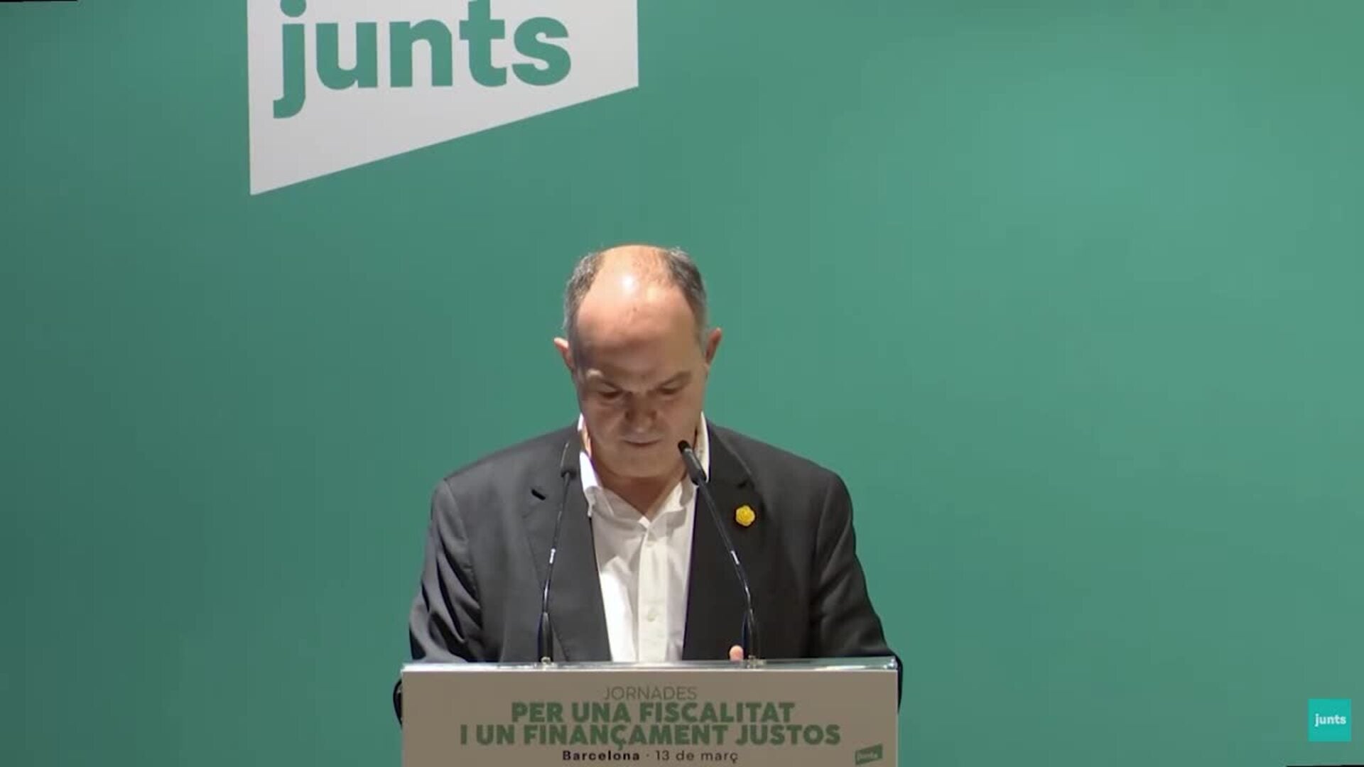 Turull pide a Illa rectificar los Presupuestos y bajar presión fiscal con IRPF y Sucesiones