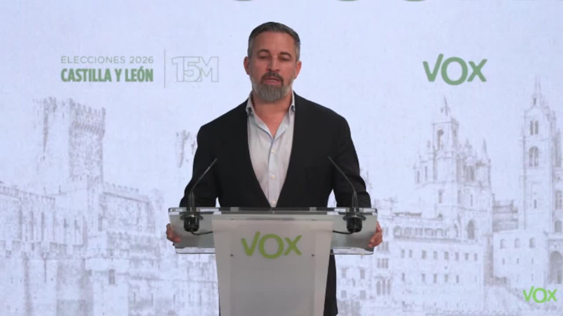 Abascal garantiza acuerdos con el PP en Extremadura, Aragón y CyL pero insiste en "medidas"