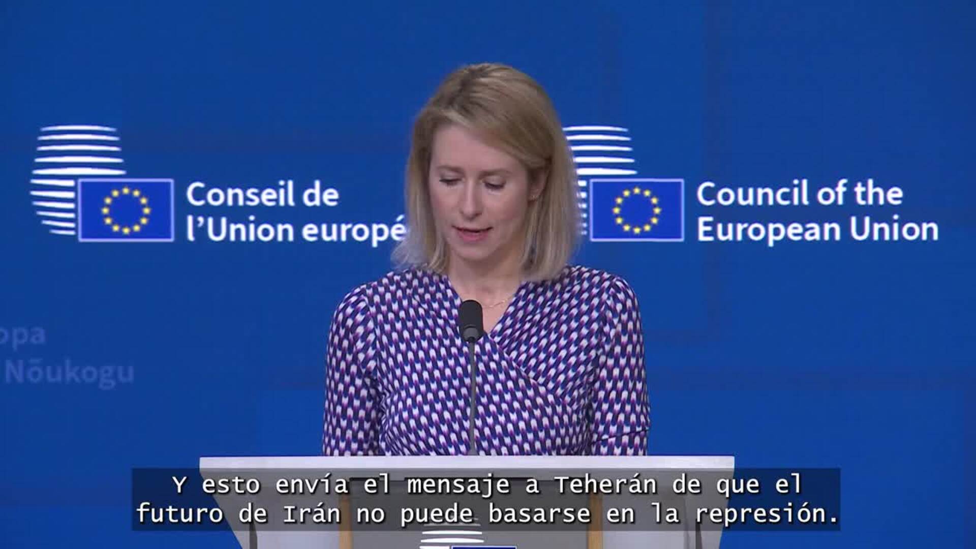 Kallas defiende que la guerra en Oriente Próximo "no es la guerra de Europa"