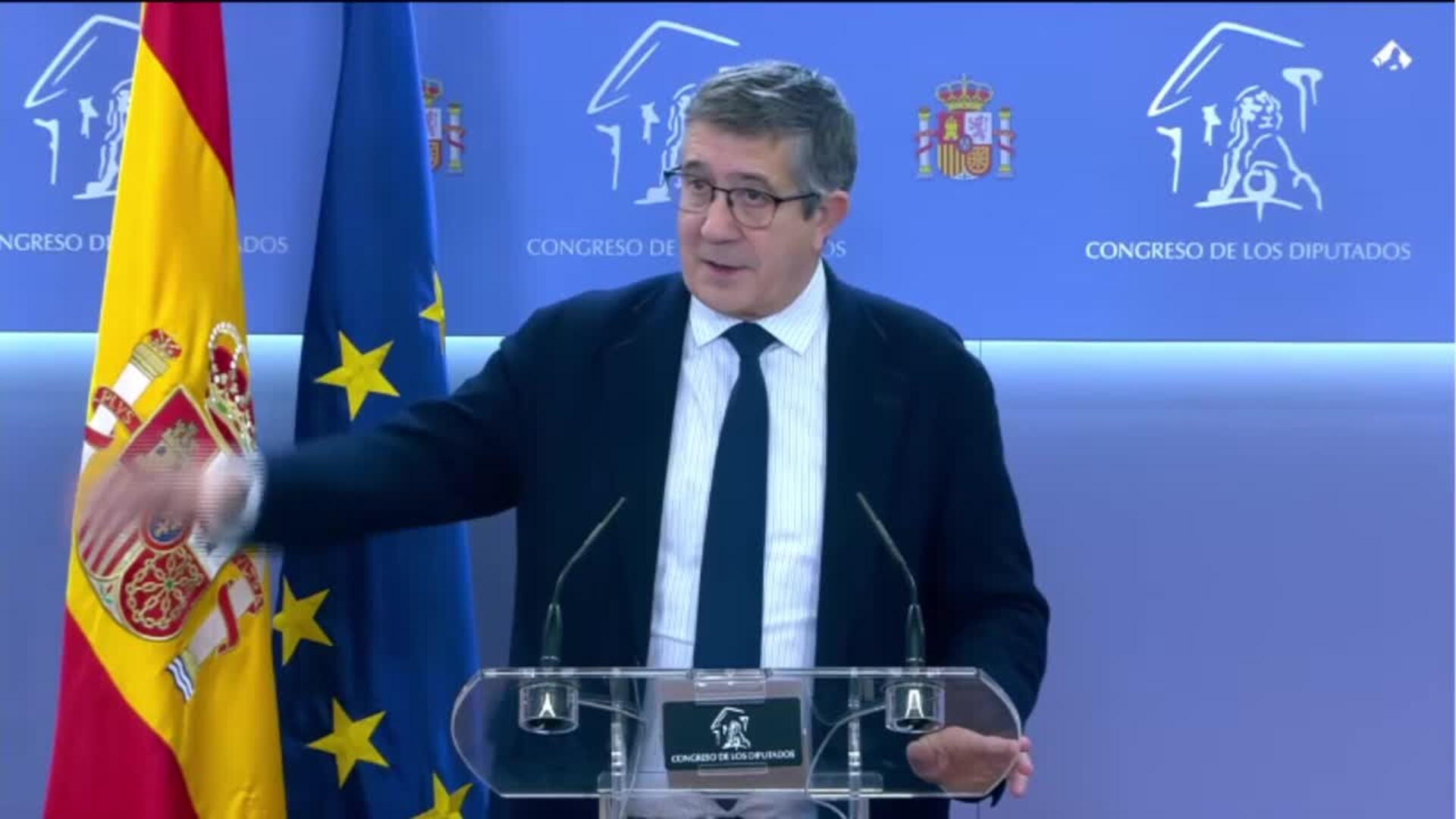 El PSOE rechazará en el Congreso la reforma para ampliar la prisión permanente y acusa al PP