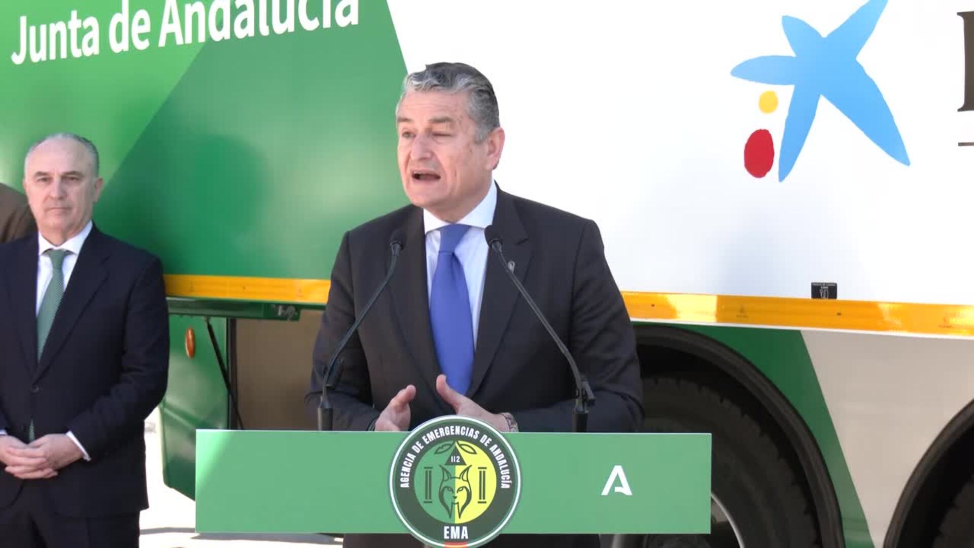 Sanz presenta en Benahavís un nuevo Puesto de Mando Avanzado para emergencias "único en Europa"