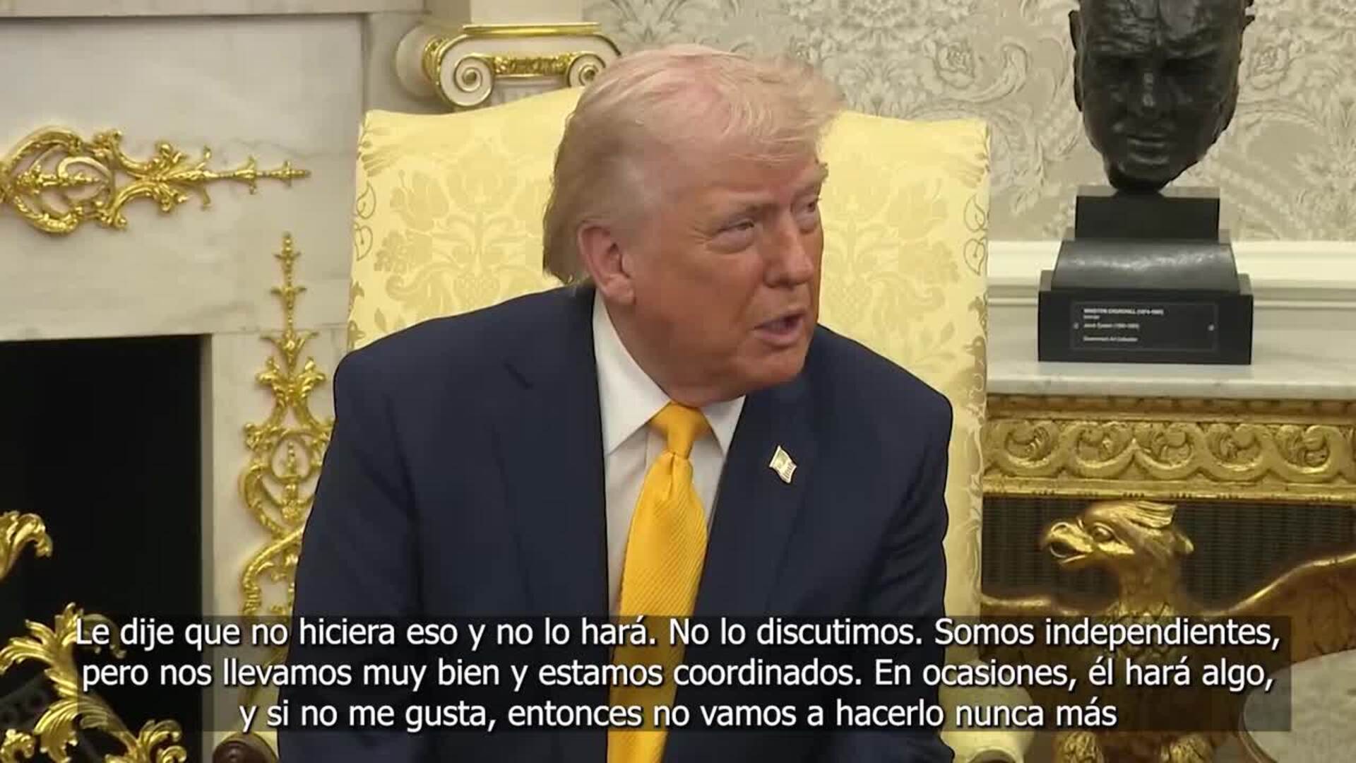 Trump desvela que habló con Netanyahu tras ataque al campo de gas de South Pars