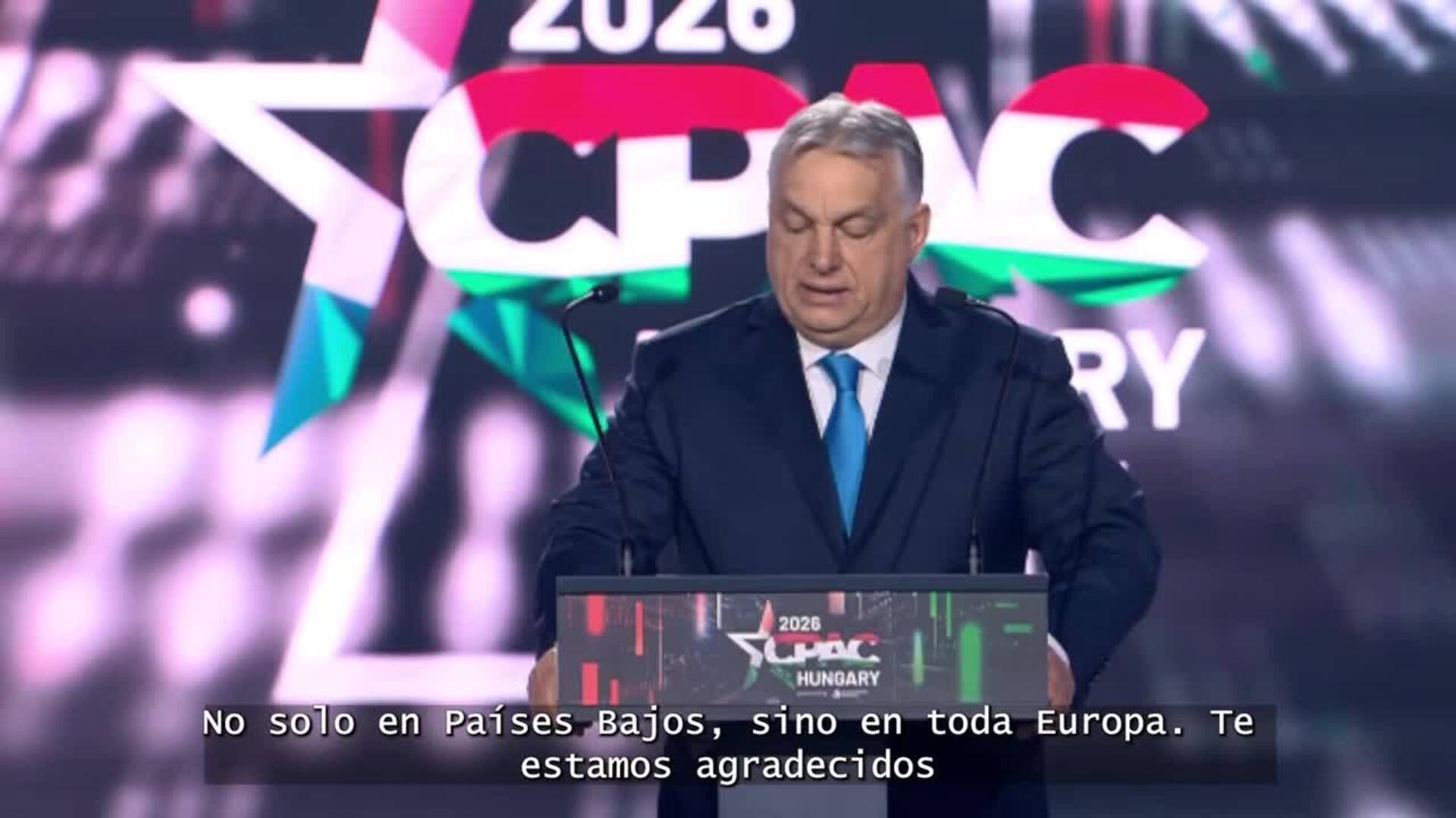 Orbán asegura que Santiago Abascal es su "jefe" y el mejor líder que podrían pedir