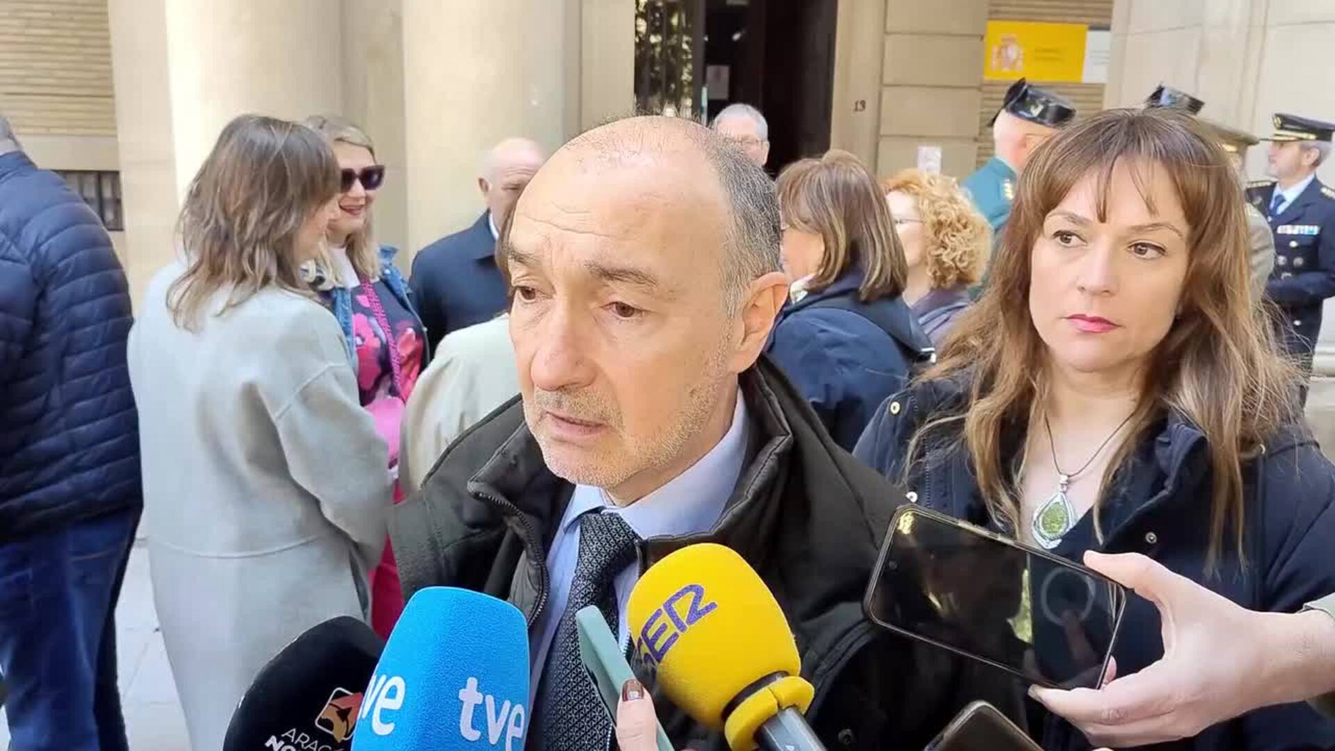 Beltrán defiende que frente a la violencia machista "no caben medias tintas" y hay que ser valientes