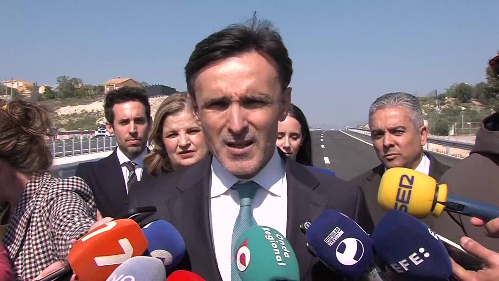 Región de Murcia urge al Ministerio a completar el anillo metropolitano con el Arco Norte