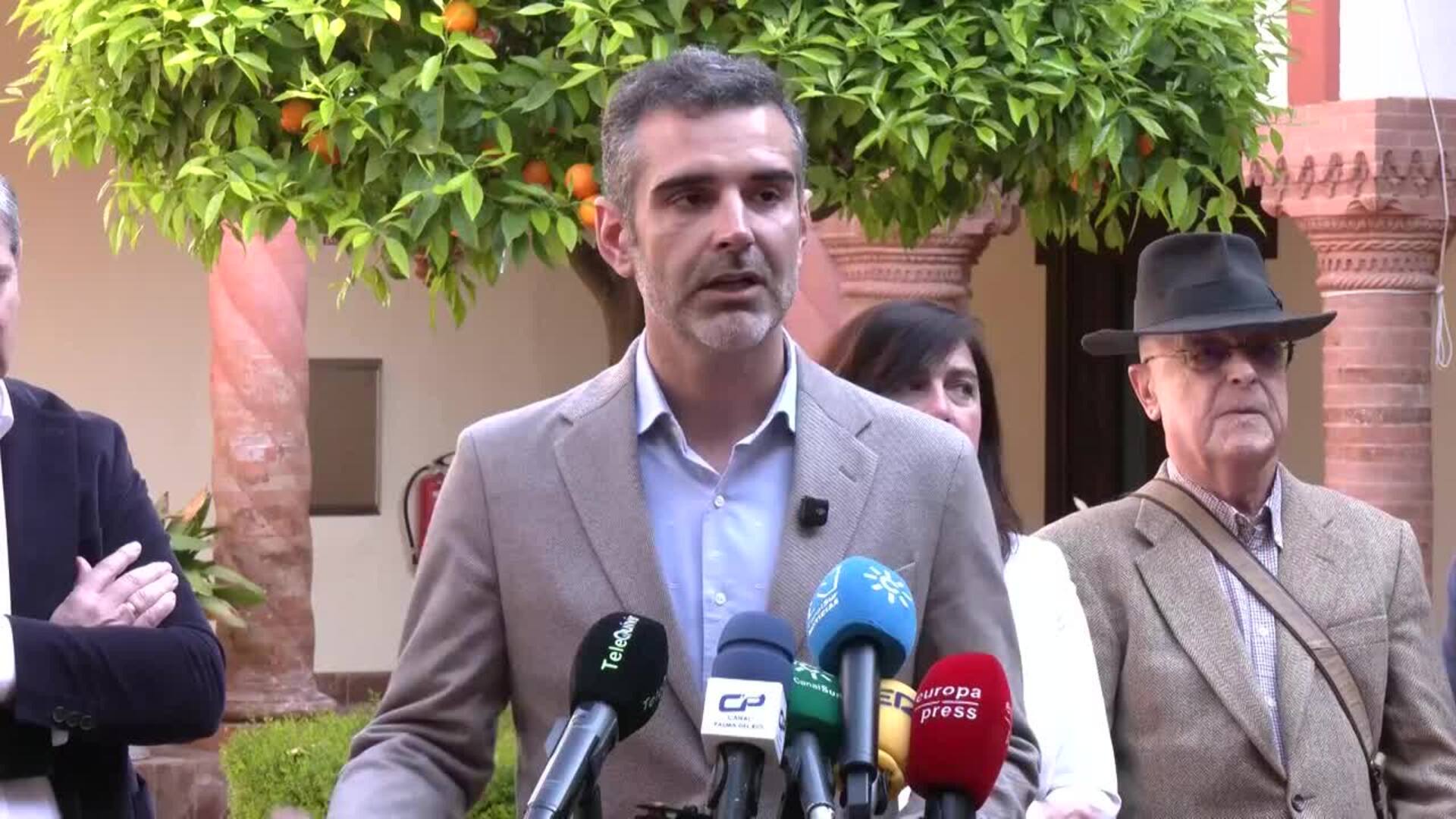 El consejero de Agricultura analiza en Palma del Río la situación del regadío andaluz