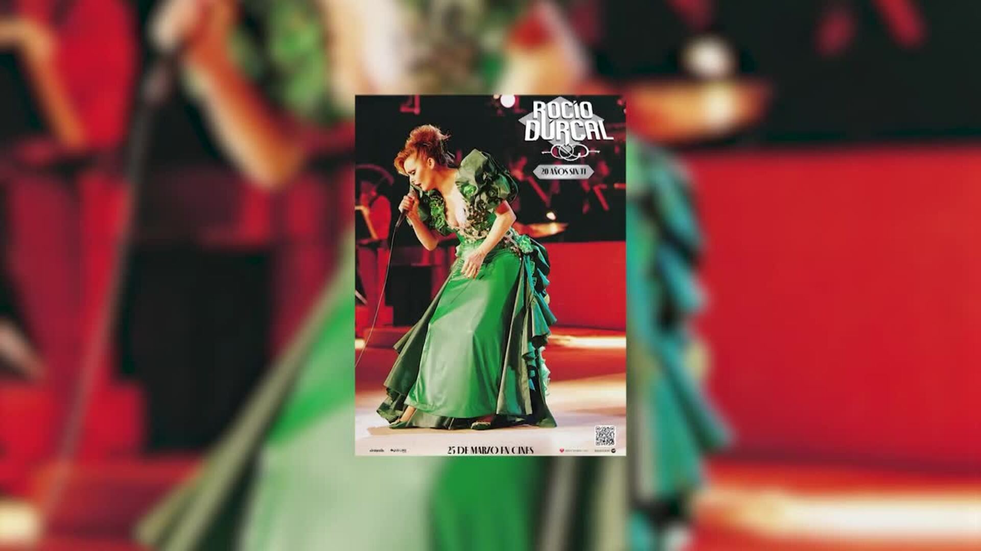 Rocío Dúrcal vuelve al cine con su concierto más inolvidable 20 años de su fallecimiento