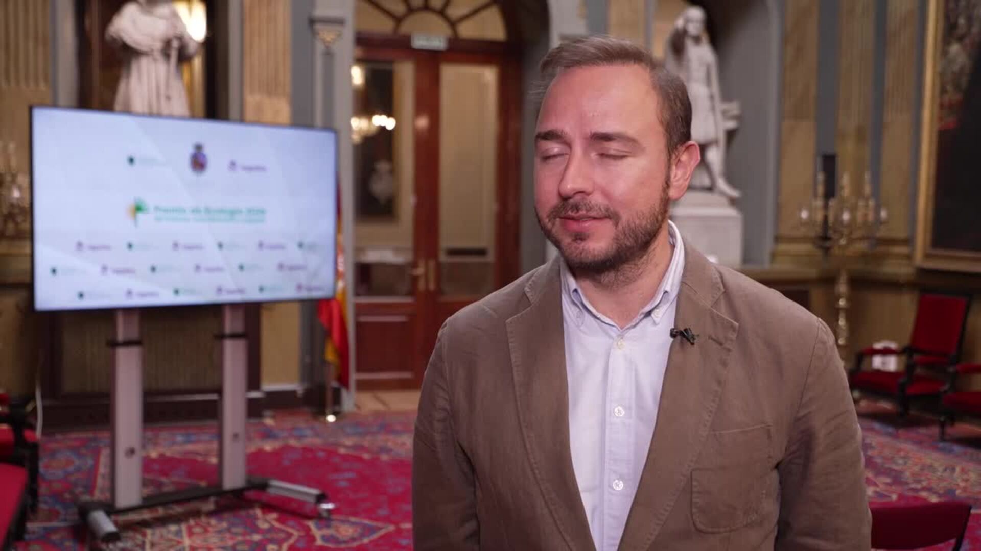 Jaime Olaizola ganador del I Premio Ecología del Instituto Juan Belmonte y Legados