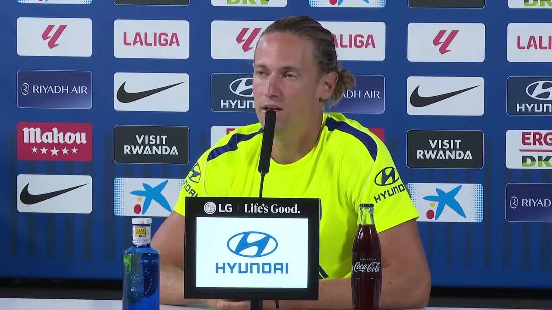 Llorente: "No hay que explicar lo que es un derbi, se siente solo"