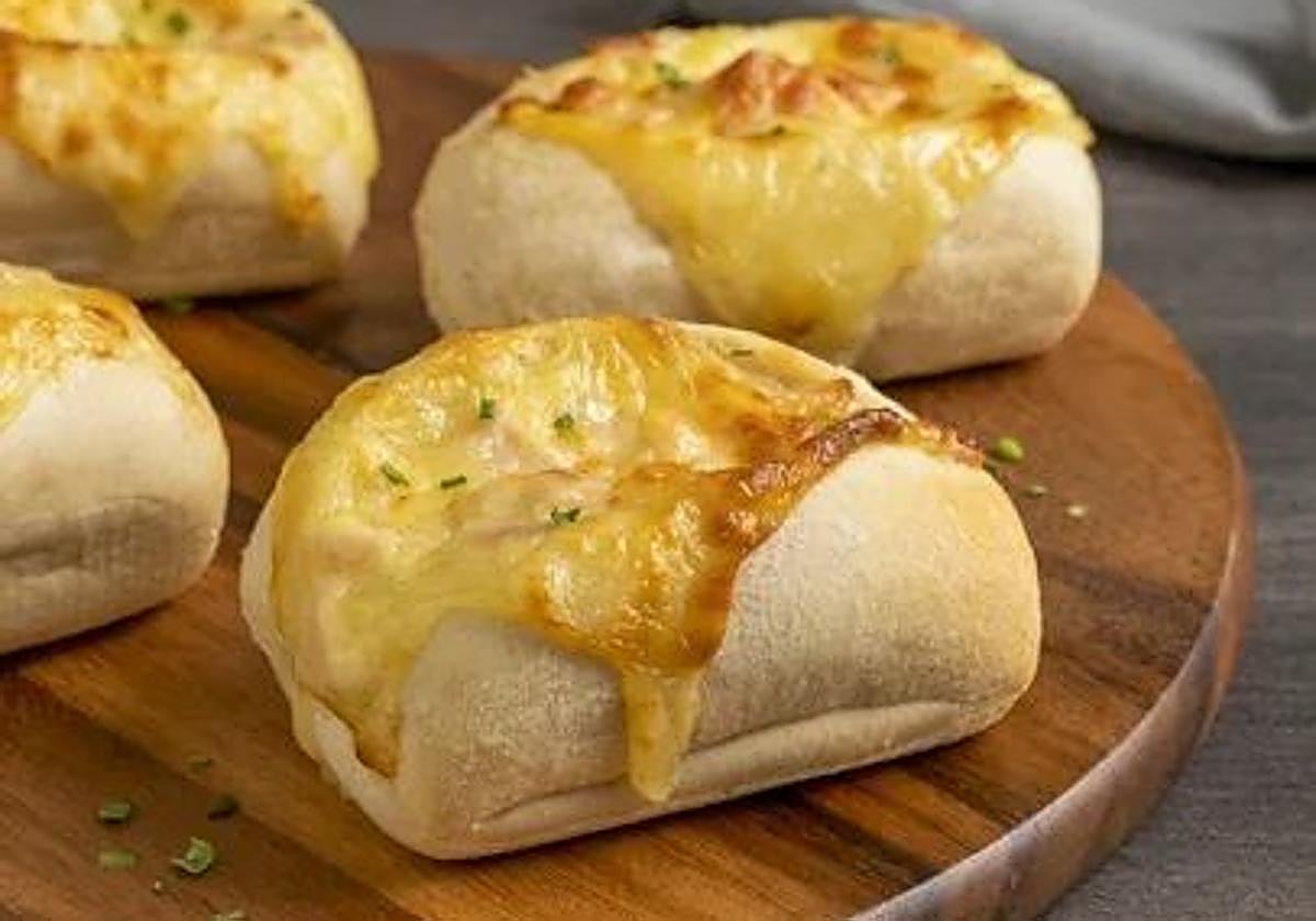 Mini Baguettes rellenos de Jamón y Queso