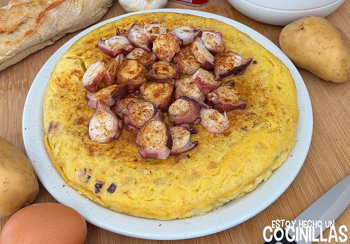 Tortilla de pulpo