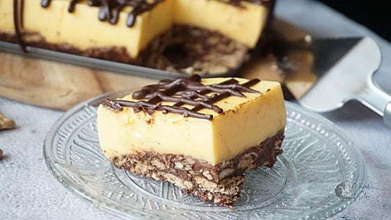 Tarta de galletas y flan casera: la receta tradicional sin horno que nunca falla