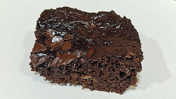 Bizcocho de chocolate sin azúcar en microondas