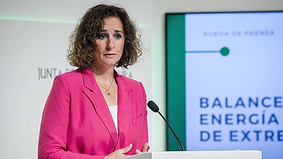 Imputan a la exconsejera Olga García por la tramitación de una fotovoltaica en Alcántara