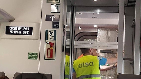 Una incidencia técnica en la refrigeración hace que se detenga el Alvia Madrid-Badajoz
