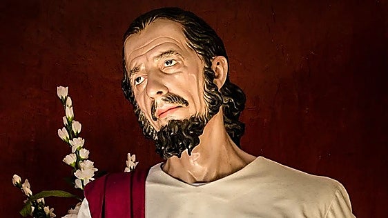 La iglesia emeritense de San José, abierta este martes por la mañana y por la tarde por San Judas Tadeo