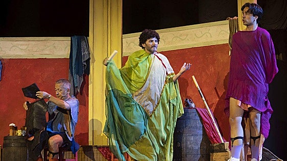 Las mejores imágenes de la obra 'Cómicos de Roma'