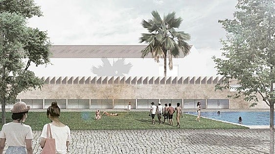 Así será la piscina de la Margen Derecha de Badajoz que se terminará en 2028