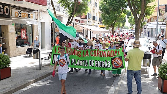 La Coronada se moviliza contra la planta de biometano y el macrovertedero