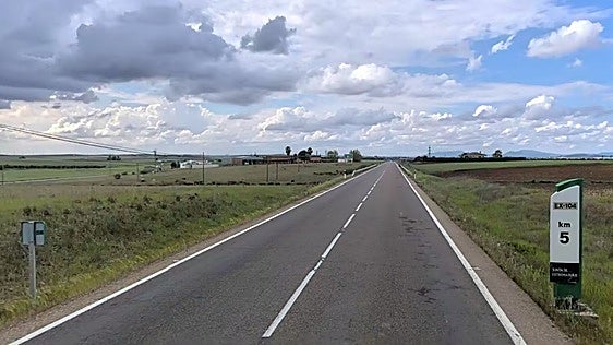Muere un hombre de 61 años que estaba tumbado en una carretera en Villanueva de la Serena y fue atropellado