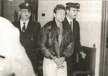 El responsable durante el juicio.