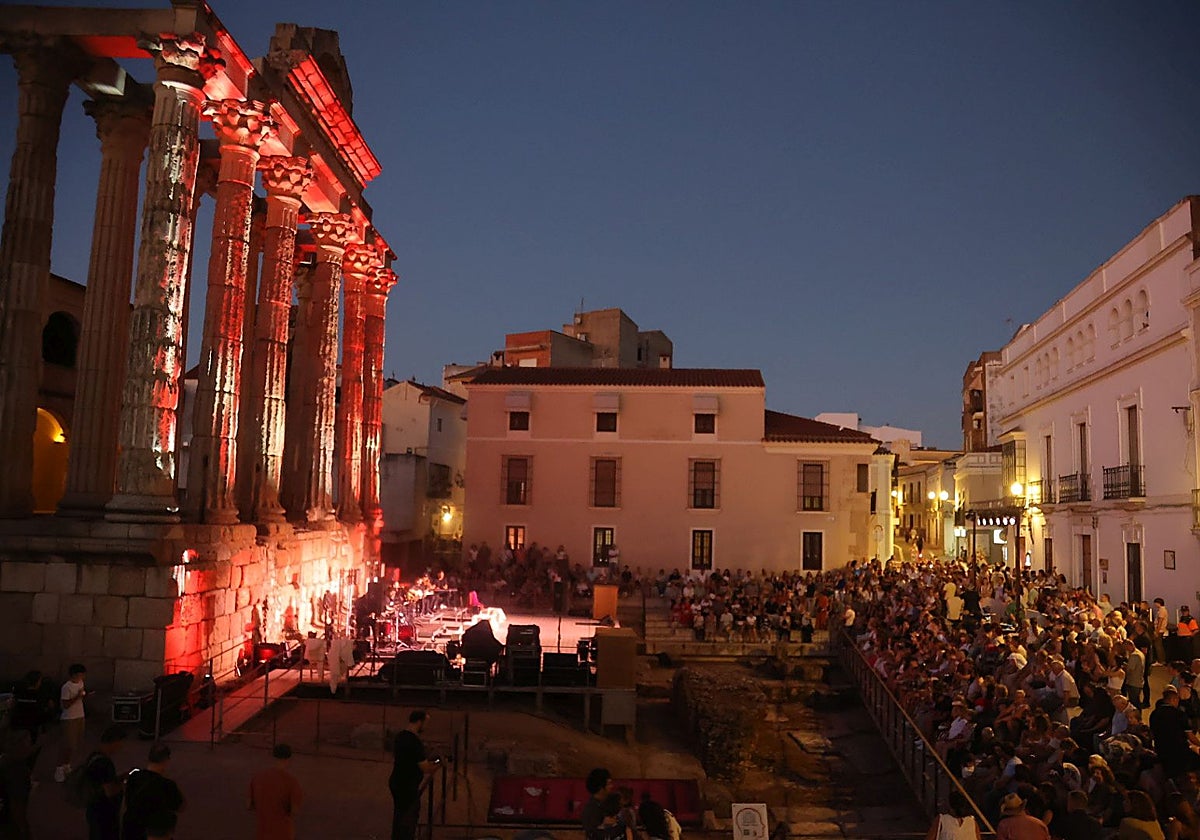 Mérida prolonga su verano cultural con buena nota para 'Las Noches del Patrimonio'