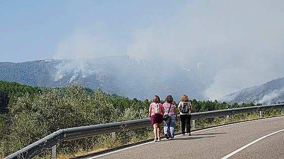 Extremadura reduce un 80% las hectáreas quemadas por los incendios de este verano