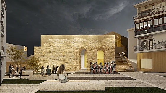 El Ayuntamiento de Mérida pone el acceso posterior al María Luisa como ejemplo de integración de restos monumentales