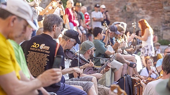 Así se vive el festival Irish Fleadh en Cáceres