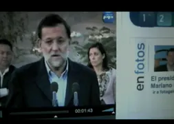 Rajoy: «Espero que no me cierren mi blog»