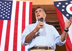 Mitt Romney, aspirante republicano a la Casa Blanca. / Justin Sullivan (Afp)
