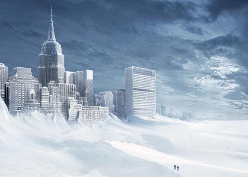 ¿Hacia una nueva glaciación?