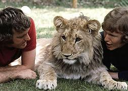 John Rendall y Anthony ‘Ace’ Bourke, junto a ‘Christian’. / R.C.