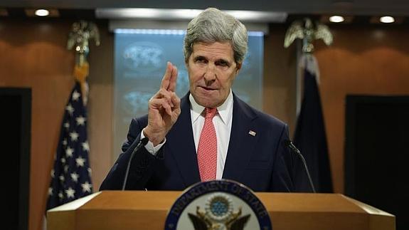 El jefe de la diplomacia estadounidense, John Kerry. 