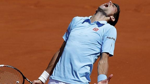 Djokovic, en Roland Garros. 