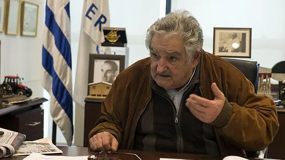 José Mujica, presidente de Uruguay.