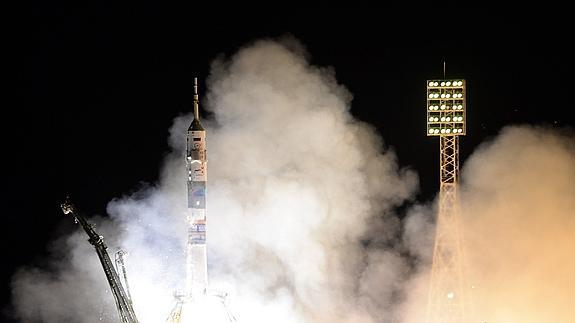 La nave Soyuz TMA-14M ha despegado con destino a la Estación Espacial Internacional (EEI) 