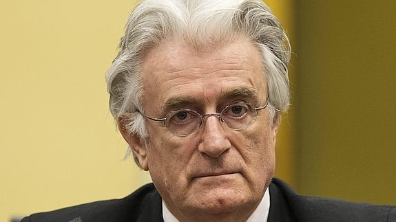 El exlíder serbobosnio Radovan Karadzic. 