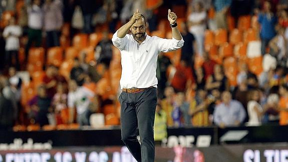 Nuno Espirito Santo, técnico del Valencia. 