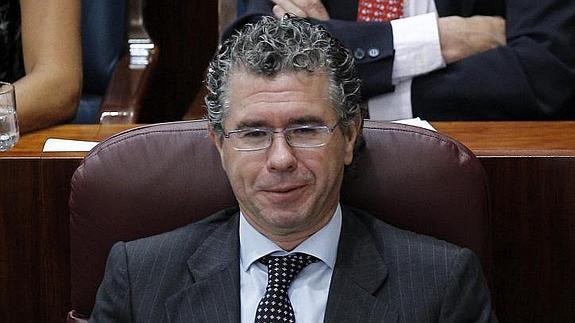 El exconsejero madrileño y esxecretario general del PP de Madrid, Francisco Granados 