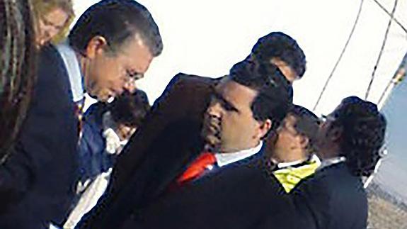 Francisco Granados y su socio David Marjaliza. 