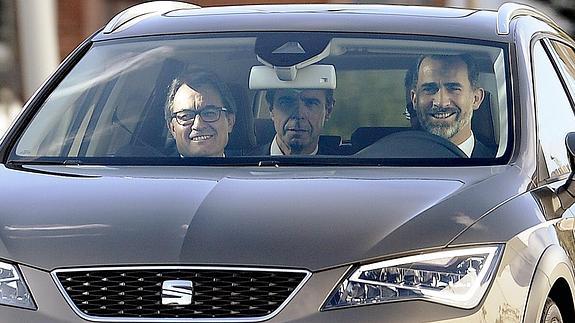 Mas, Soria y don Felipe.