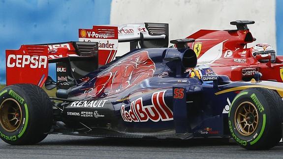 Sainz y Räikkönen ruedan en Jerez. 