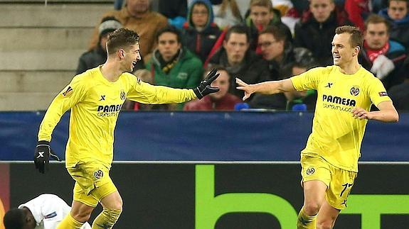 Vietto y Cheryshev, del Villarreal