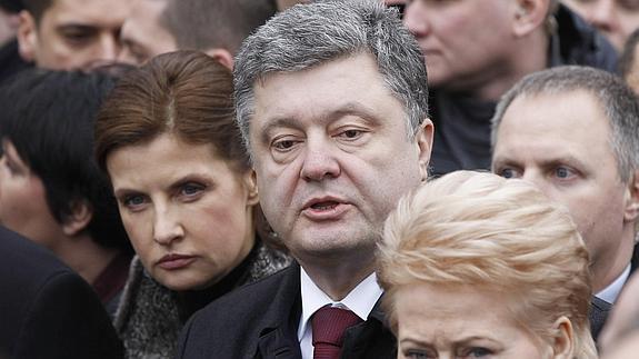 El presidente ucraniano, Petró Poroshenko. 
