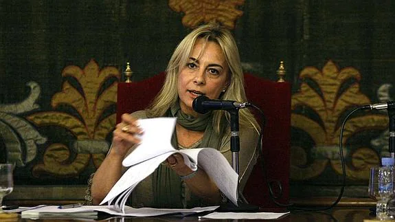 La exalcaldesa de Alicante, Sonia Castedo. 