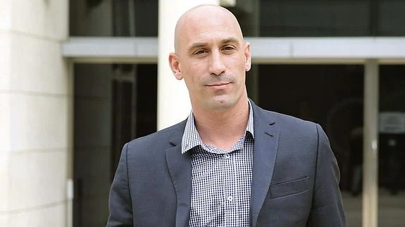 Luis Rubiales, presidente de la AFE. 