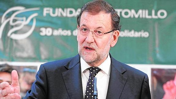 El presidente del Gobierno, Mariano Rajoy.