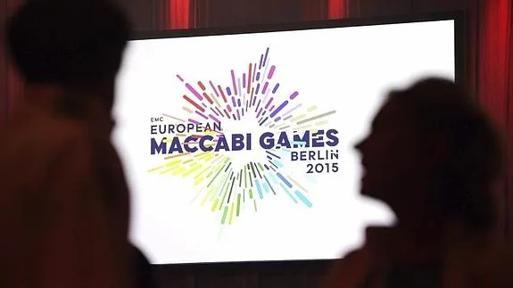 El logotipo de los Juegos Macabeos. 