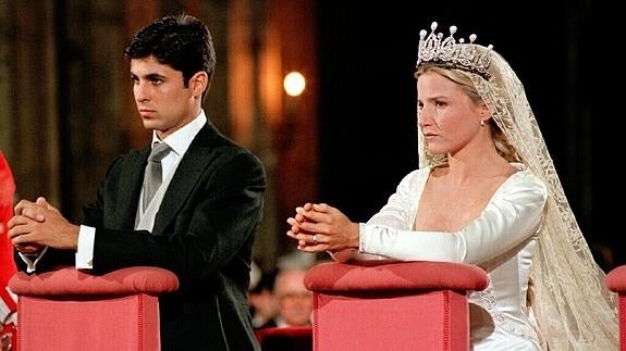 Fran Rivera y Eugenia Martínez de Irujo.